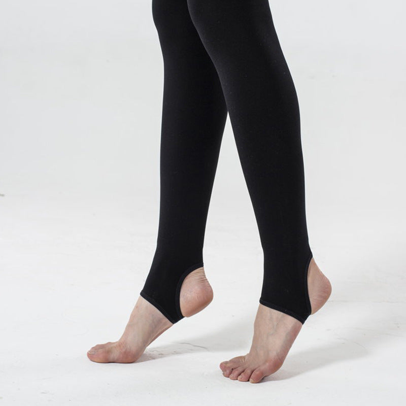 Women Spring Autumn Plus Size Tights Fleece Leggings 100g Translucent –  savecollection