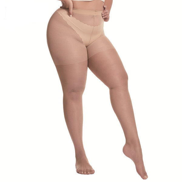 40D Women Plus Size Thin Pantyhose