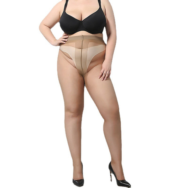 8D Women Plus Size Thin Summer Pantyhose