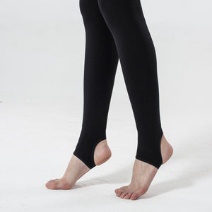 Fall Winter Fleece Lined Warm Women Pantyhose Leggings